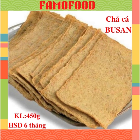 CHẢ CÁ HÀN QUỐC ĂN KÈM TOKBOKI 450G