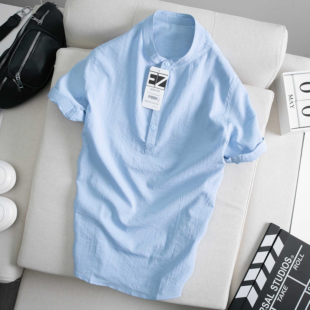 ÁO ĐŨI NAM CỔ TÀU CAO CẤP- CHẤT LIỆU VẢI NHẬP KHẨU 100% & ĐƯỢC SẢN XUẤT TRÊN DÂY CHUYỀN HIỆN ĐẠI NHẤT | BigBuy360 - bigbuy360.vn