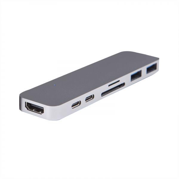 CỔNG CHUYỂN HYPERDRIVE 7 in 2 USB-C HUB MACBOOK PRO 13″ AND 15″ 20162017