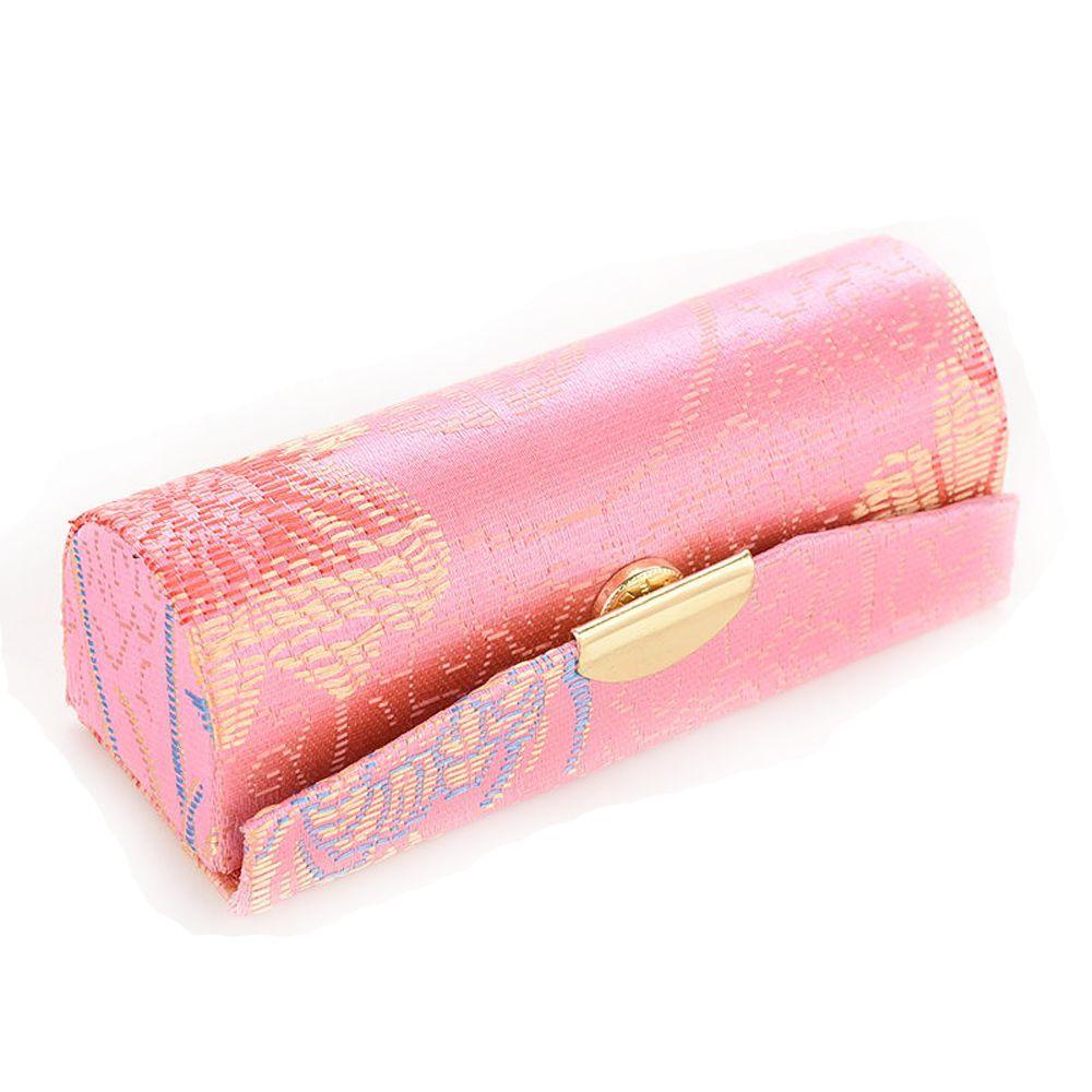 Lloyd Hộp Đựng Son Môi Trang Sức Thời Trang Bằng Lụa Satin Thiết Kế Thời Trang Có Gương Kèm Hộp Đựng Son Môi