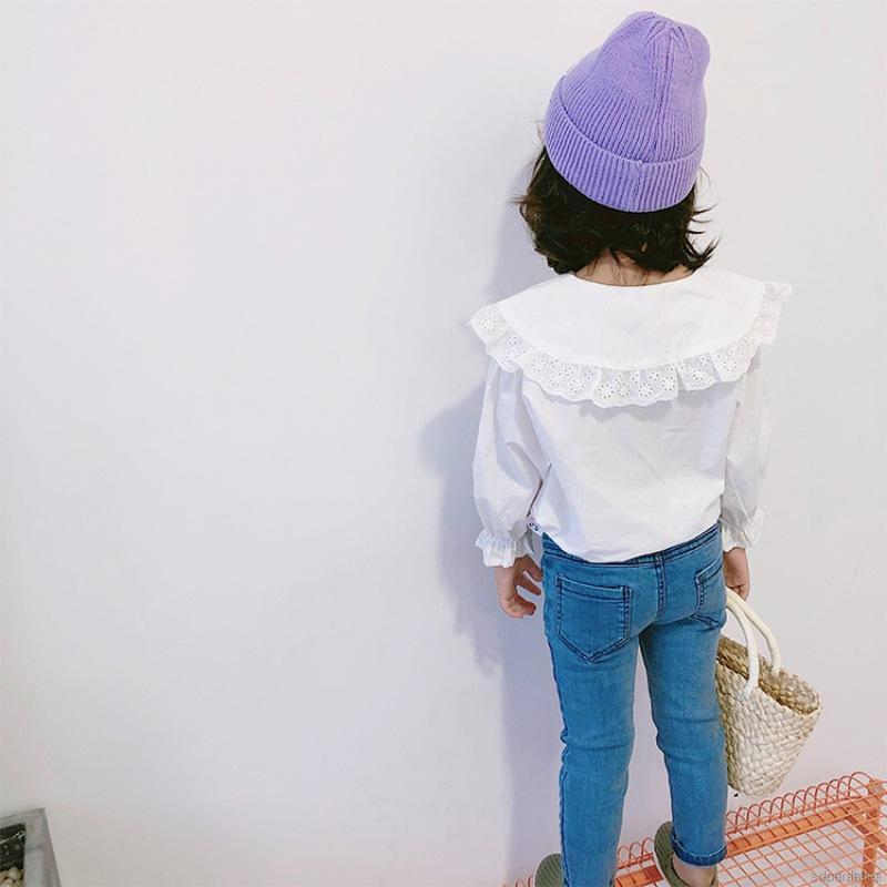 Áo sơ mi trẻ em nhỏ xinh tay dài