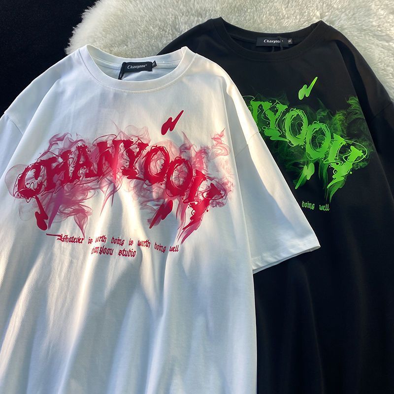 Áo Thun Tay Ngắn In Chữ Thời Trang Dành Cho Nữ