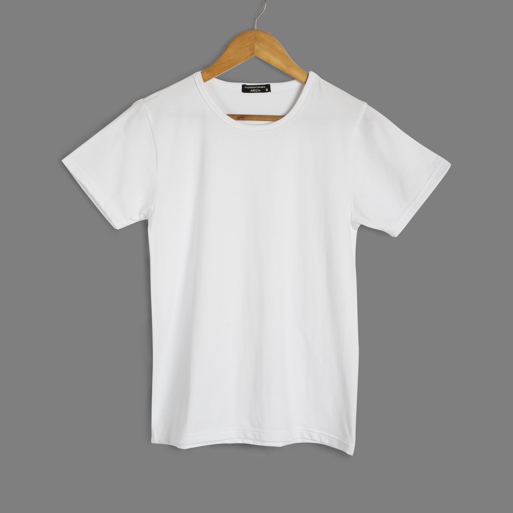 Áo thun nam cộc tay Ariza chất vải cotton thấm hút mồ hôi tốt A01