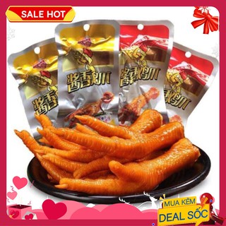 💥 lẻ 5 - 10 chiếc chân gà cay tứ xuyên 32g/cái