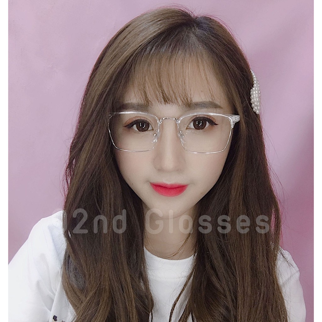 Gọng Kính Dáng Vuông Trendy 2723 - Lắp Mắt Cận Theo Yêu Cầu | BigBuy360 - bigbuy360.vn
