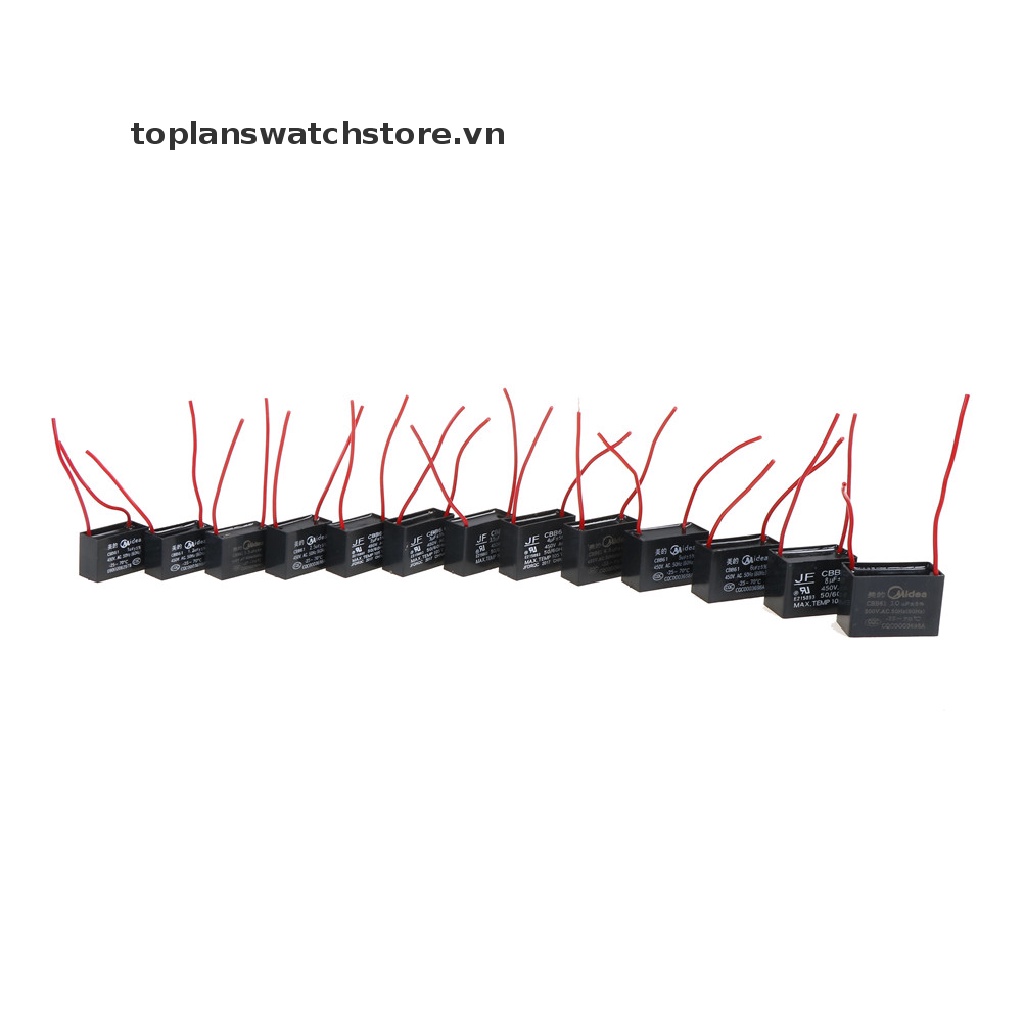 Mô Tơ Quạt Trần CBB61 450V 1-10uF Chuyên Dụng