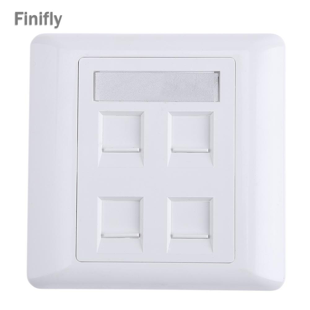 Ổ Cắm Điện Thoại 4 Cổng Finifly 86 Loại 4