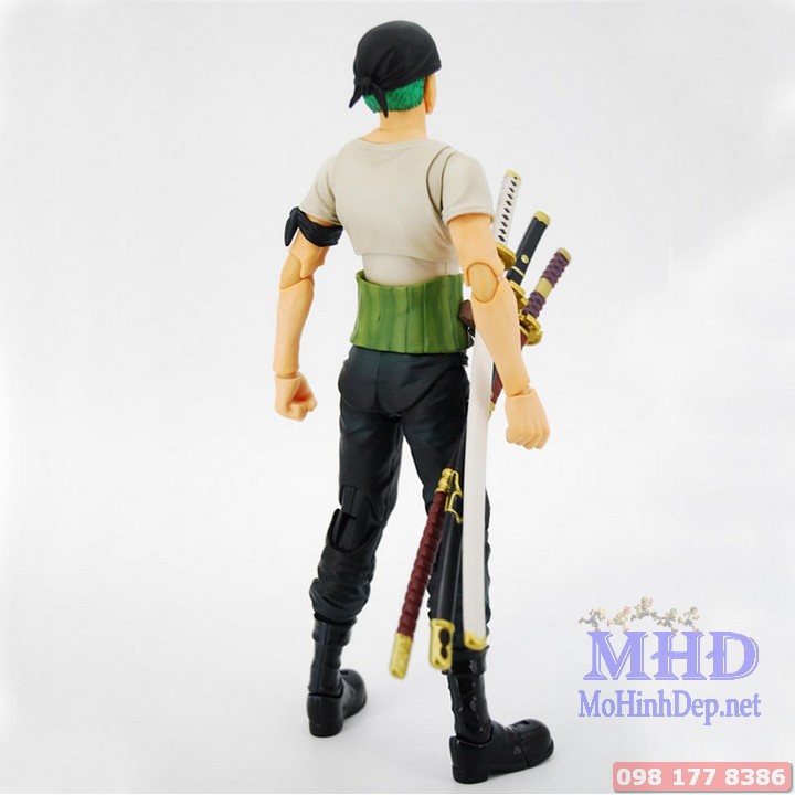 [MHĐ] Mô hình Figma Roronoa Zoro Past Blue - One Piece