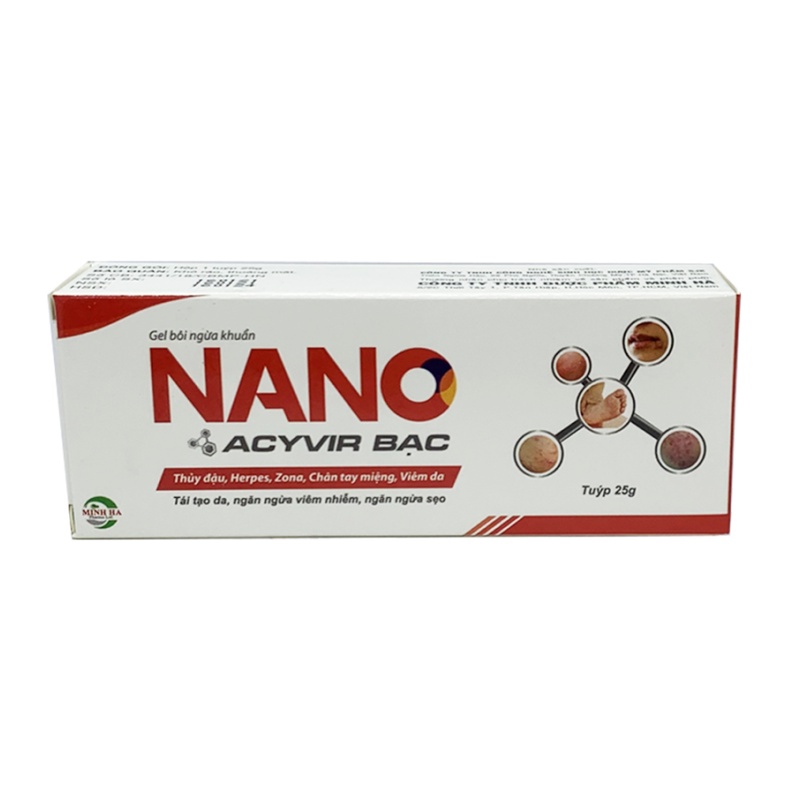 Gel bôi ngừa khuẩn Nano Bạc (CHÍNH HÃNG)