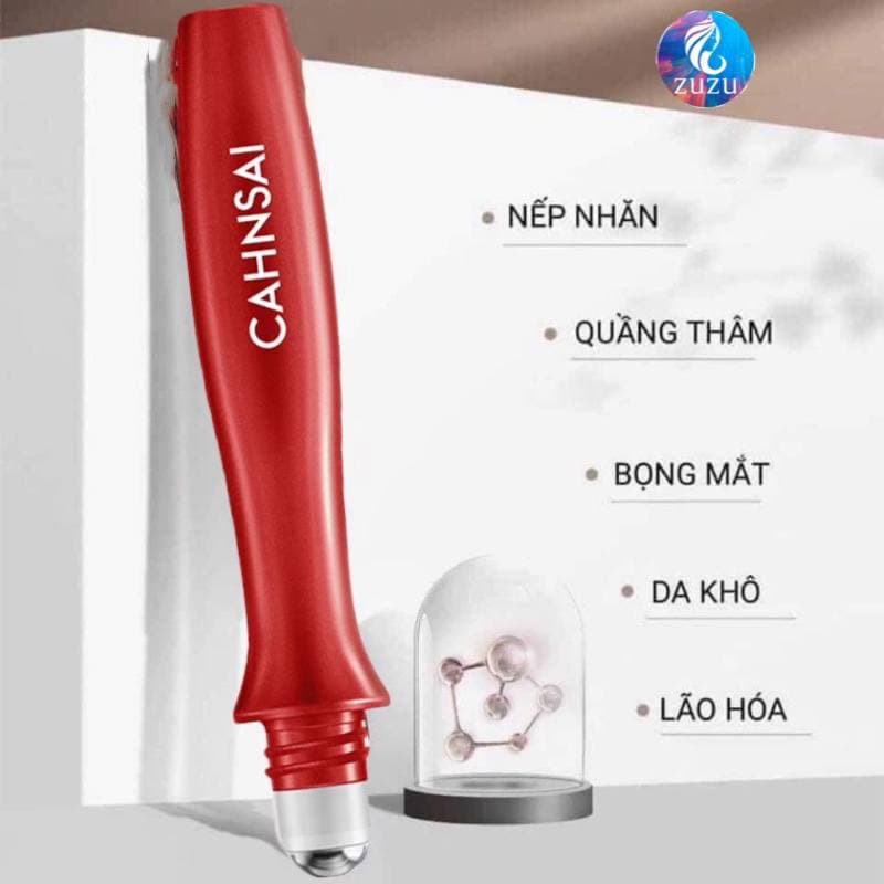 [Giá hủy diệt] Lăn dưỡng mắt giàu COLLAGEN, TINH CHẤT ỐC SÊN VÀ VÀNG 24  giúp dưỡng ẩm, xóa quầng thâm
