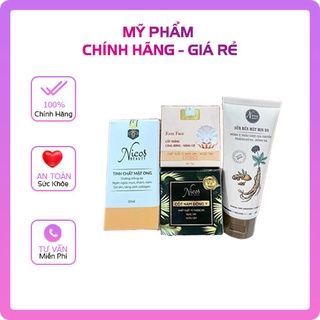 Combo 4 món cốt nám ngăn ngừa nám - mụn - tàn nhang thanh nhi - nicos