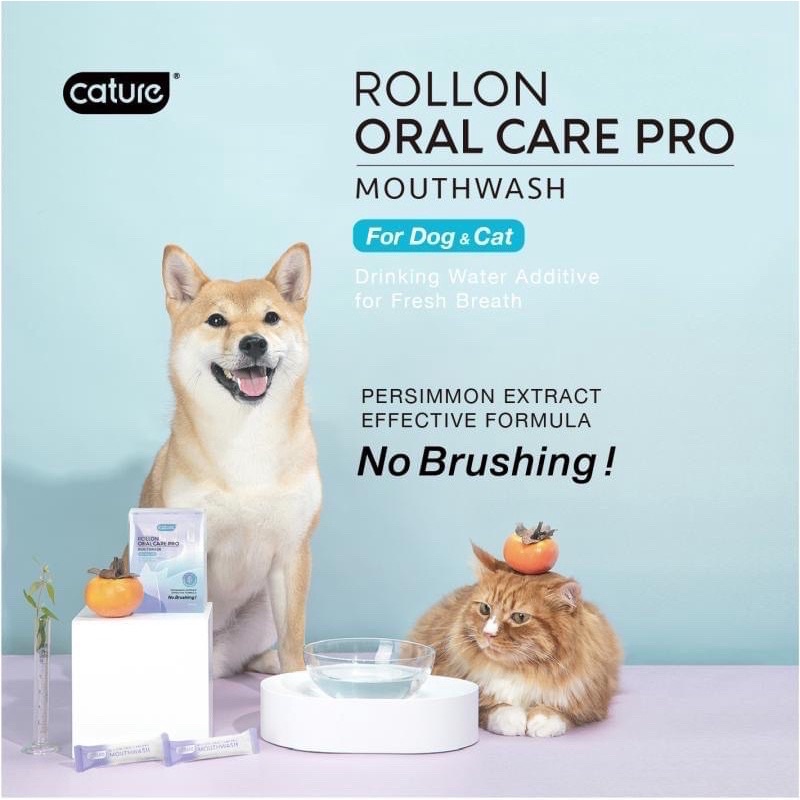 Vệ Sinh Răng Miệng Chó, Mèo, Thú Cưng Cature Oral Care Pro 5ml - Xiuxiu Giang