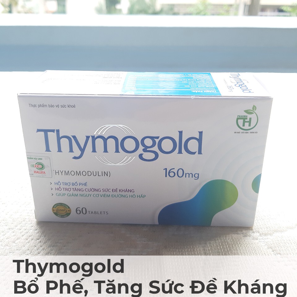 [GIÁ SỈ] THYMOGOLD - Viên uống bổ phế, giảm viêm đường hô hấp cấp, ngừa các bệnh về phổi, tăng sức đề kháng