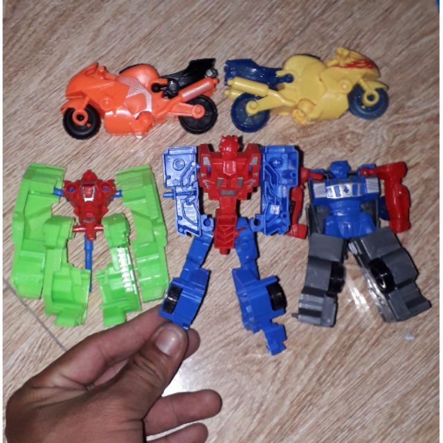 Set 5 mô hình xe lắp ráp kết hợp thành robot ms155_32