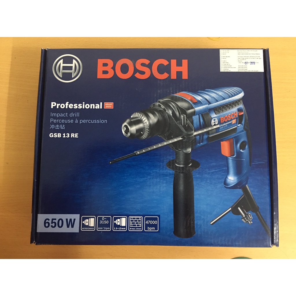 Máy khoan động lực Bosch GSB 13 RE
