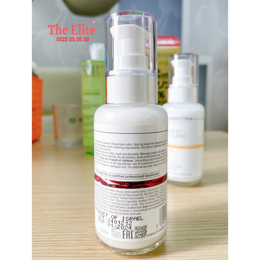 Tinh chất dưỡng ẩm, căng bóng da Vino Sheen Serum
