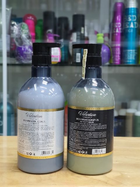 GỘI XẢ VALENTION BIO HAIR & COLLAGEN 2X 500ml - 800ML | BigBuy360 - bigbuy360.vn