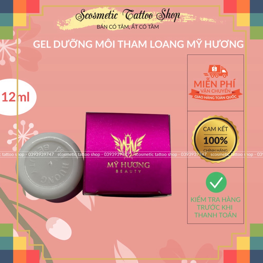 Dưỡng Môi Mỹ Hương-Dưỡng Sau Phun Xăm(Handmade-Chính Hãng ) /scosmetic68