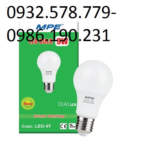 Bóng Led Bulb 9W MPE