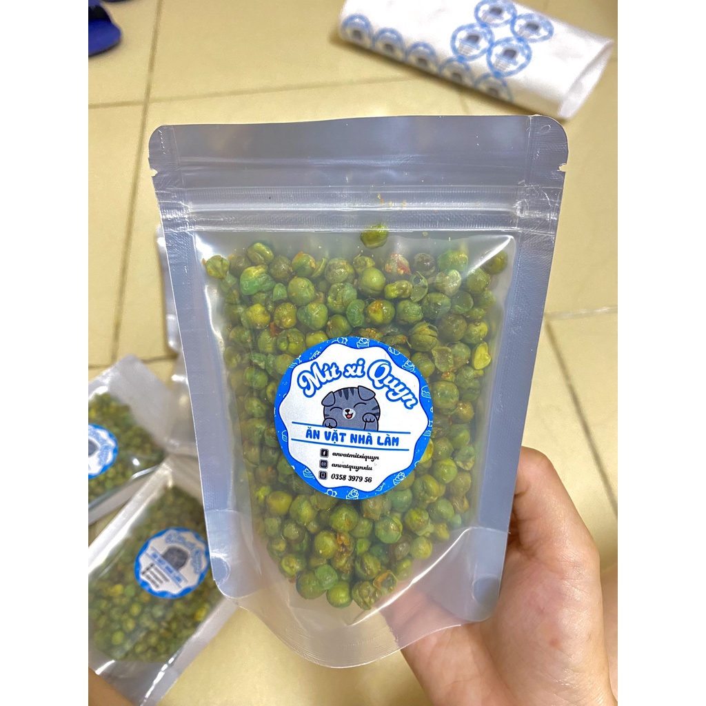 ĐẬU HÀ LAN TỎI ỚT (TÚI NHỎ)
