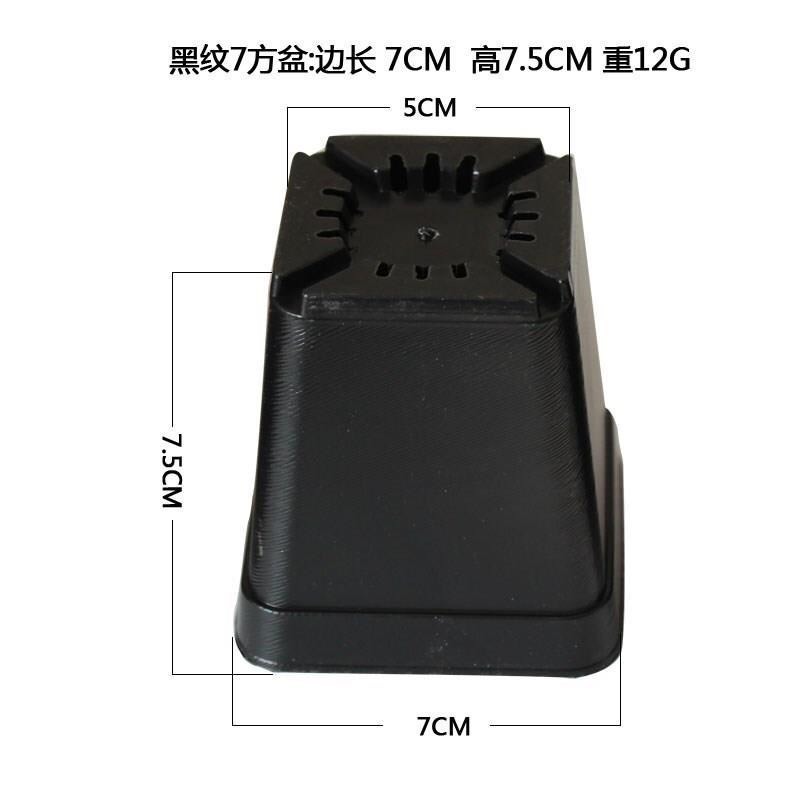 Chậu Nhựa 7x7cm, Trồng Sen Đá, Xương Rồng, Cẩm Nhung, Chậu Mini