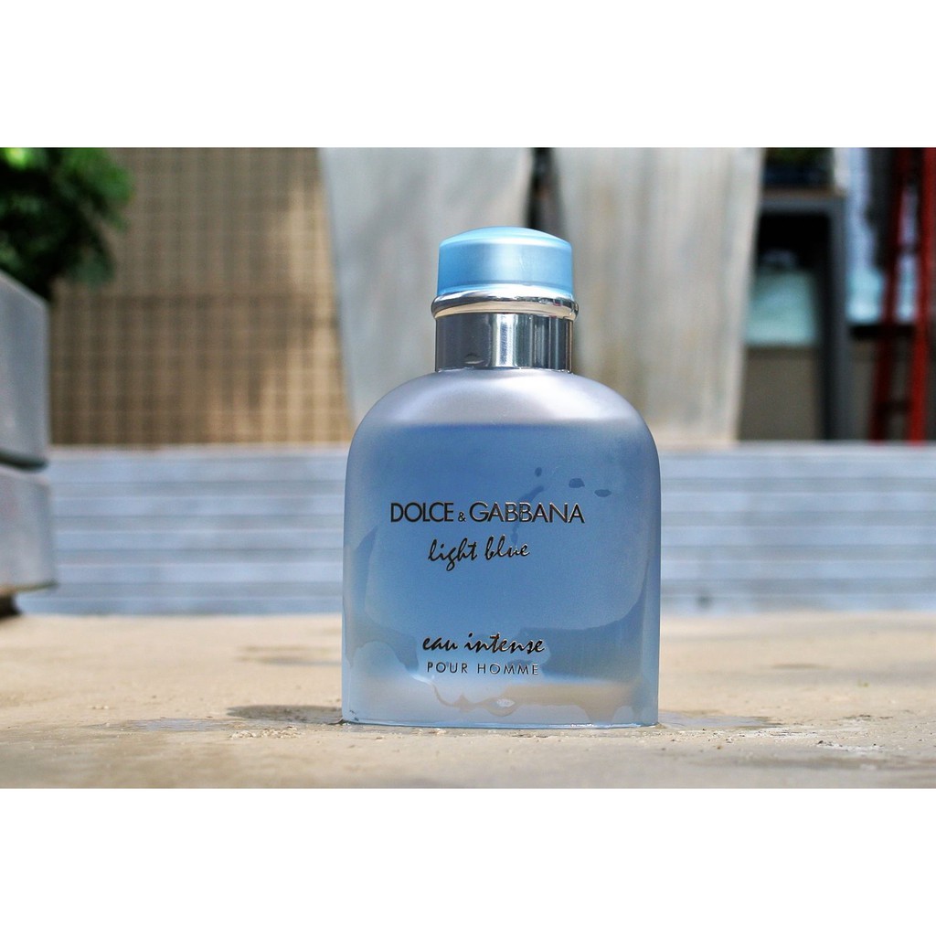 Nước hoa Nam Dolce & Gabbana Light Blue Eau Intense Pour Homme 100ml (Chính hãng 100%)