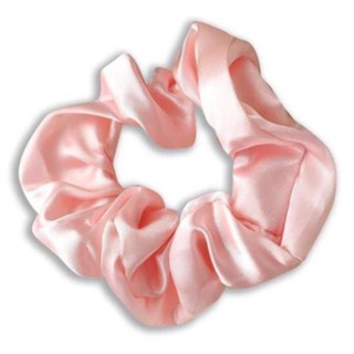 Dây buộc tóc scrunchies phi bóng lụa mềm