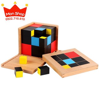 Giáo cụ Montessori - Khối tam thức