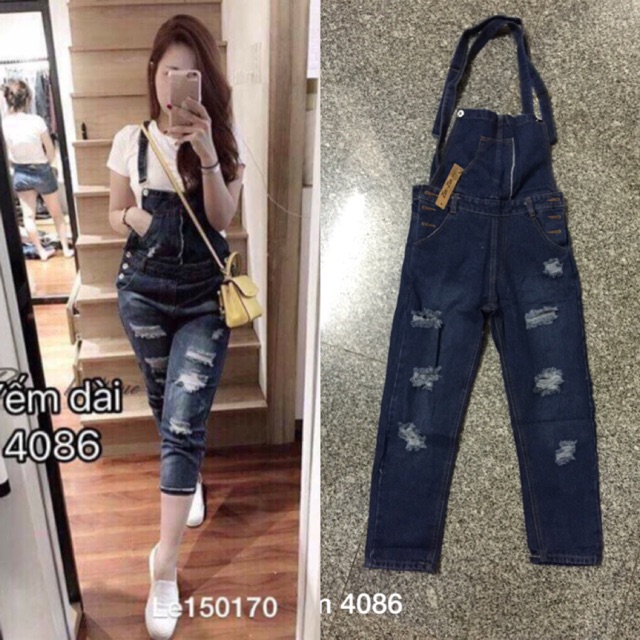 Quần yếm jean | BigBuy360 - bigbuy360.vn