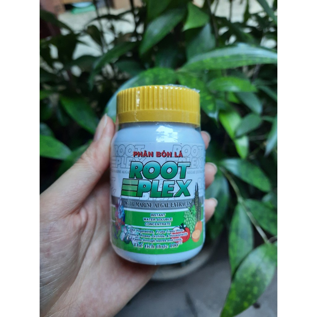 Phân Bón Lá Hữu Cơ Root Plex 100ml - Phân Rong Biển Chính Hãng