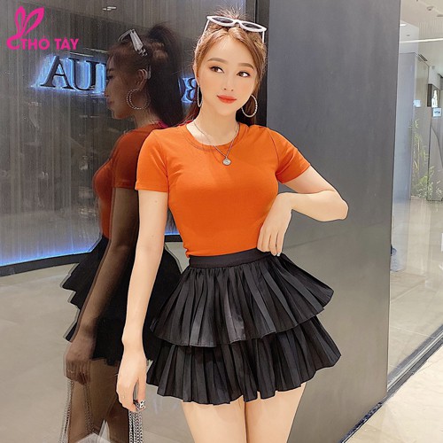 [Mã BMBAU50 giảm 7% đơn 99K] Áo thun nữ croptop THỎ TÂY cổ tròn nhiều màu siêu xinh THỎ TÂY B280 | BigBuy360 - bigbuy360.vn