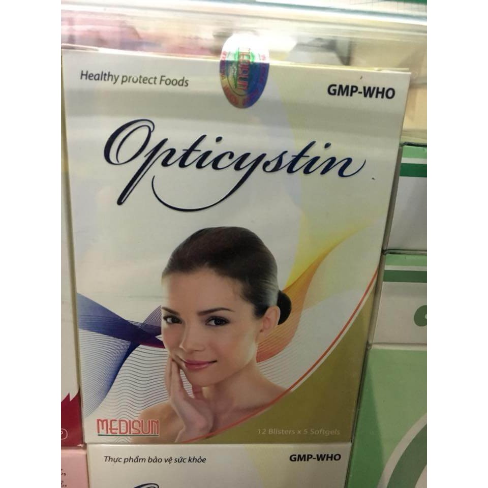 VIÊN UỐNG MỌC TÓC ĐẸP DA OPTICYSTIN