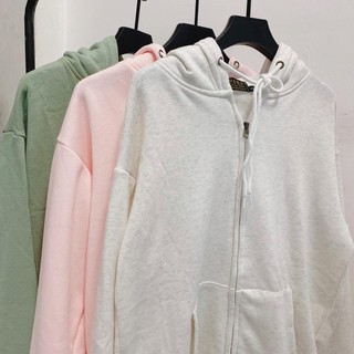 Áo Khoác Zip Trơn unisex