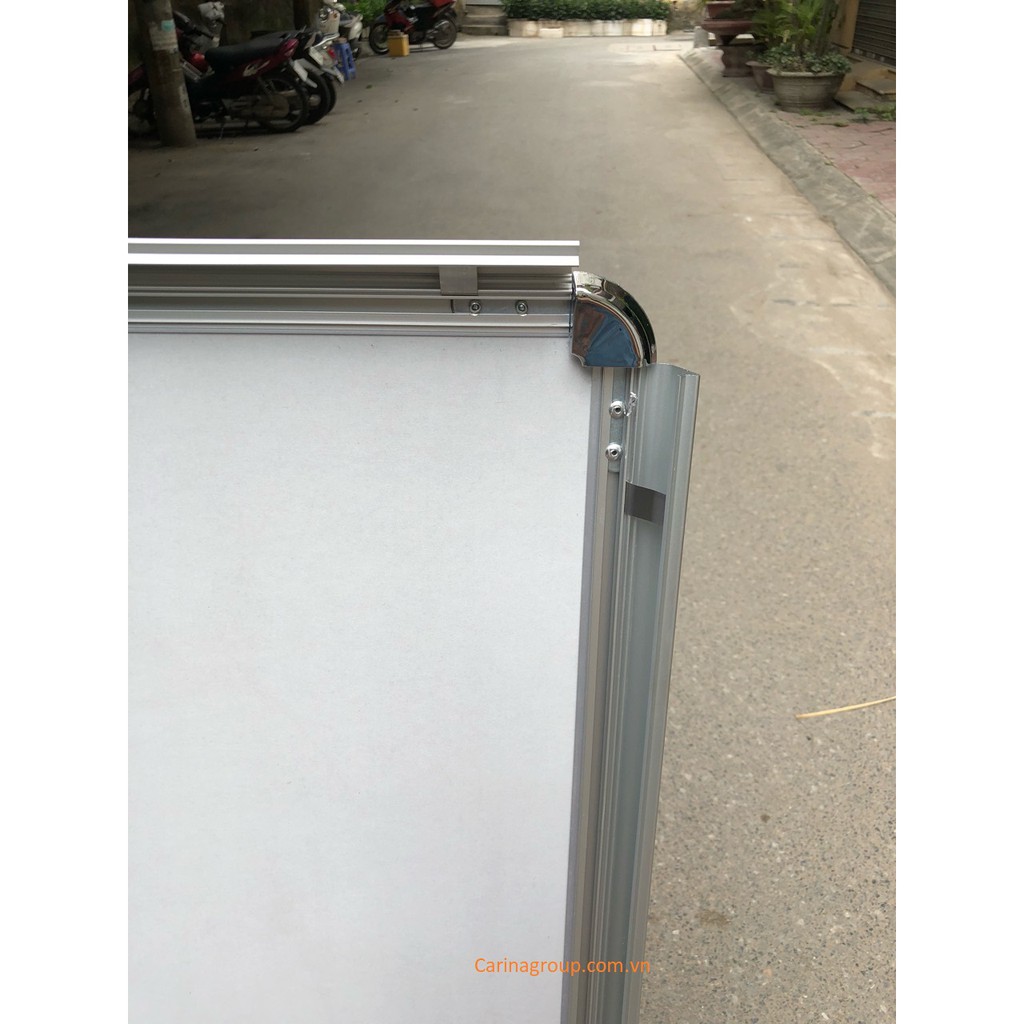 [Nhập khẩu chính hãng] Bảng biển chỉ dẫn chữ A hai mặt bằng nhôm khổ A1 60x85cm