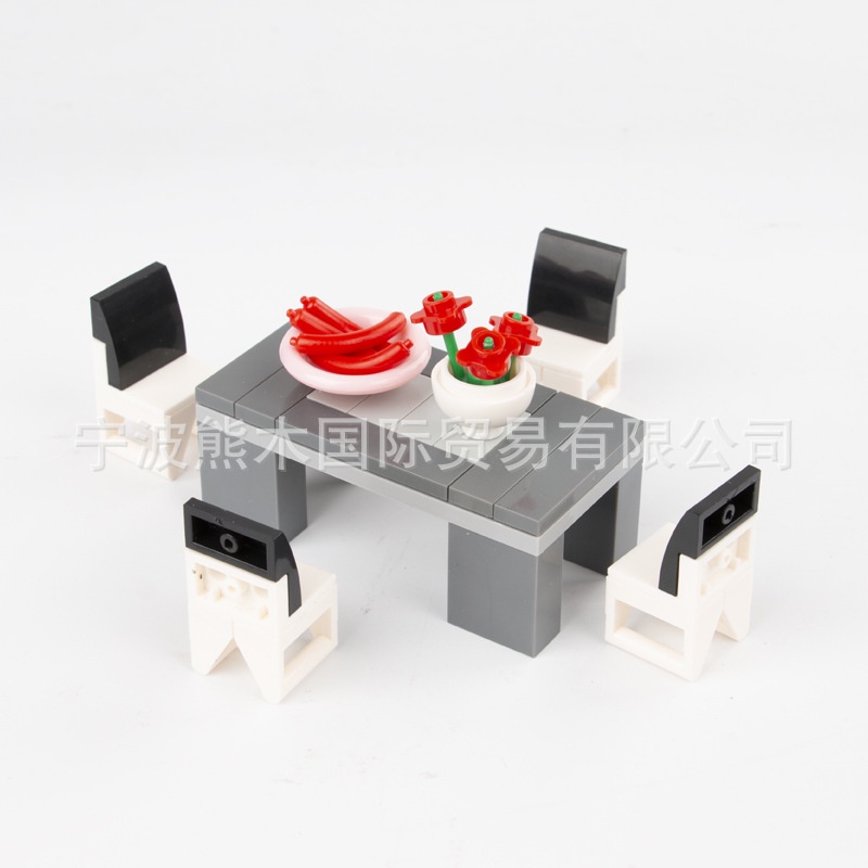 Mô Hình Đồ Chơi Lắp Ráp Mô Phỏng Đường Phố Nhỏ