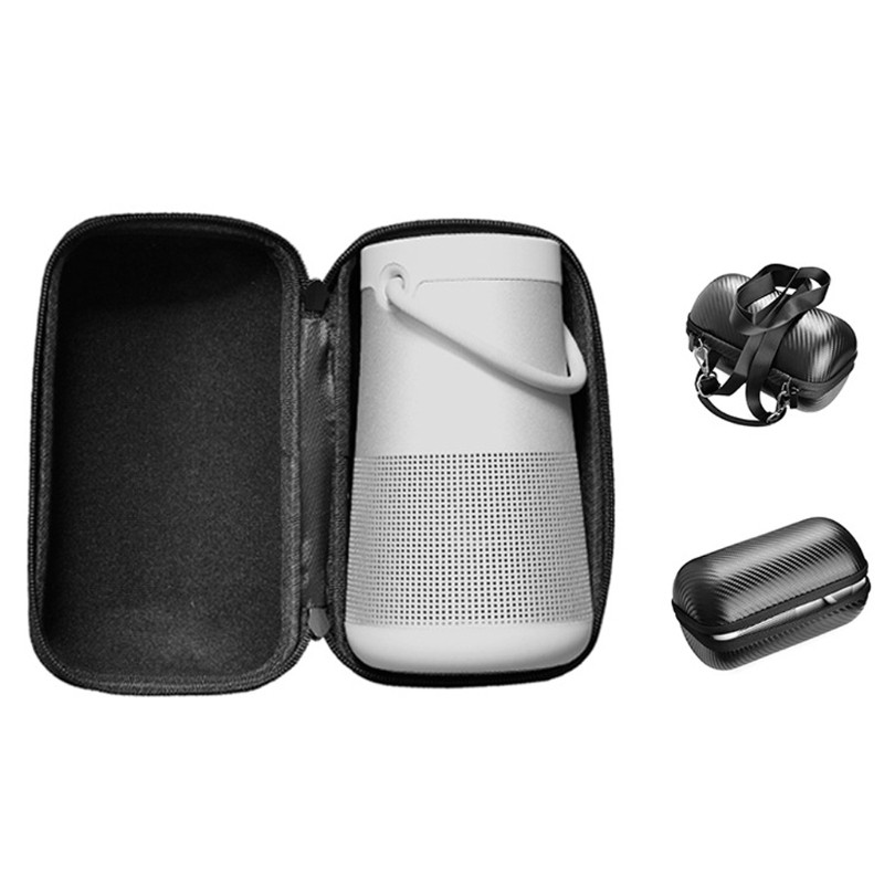Túi Niki đựng loa Bose SoundLink Revolve+ Plus bằng sợi carbon dùng khi đi du lịch
