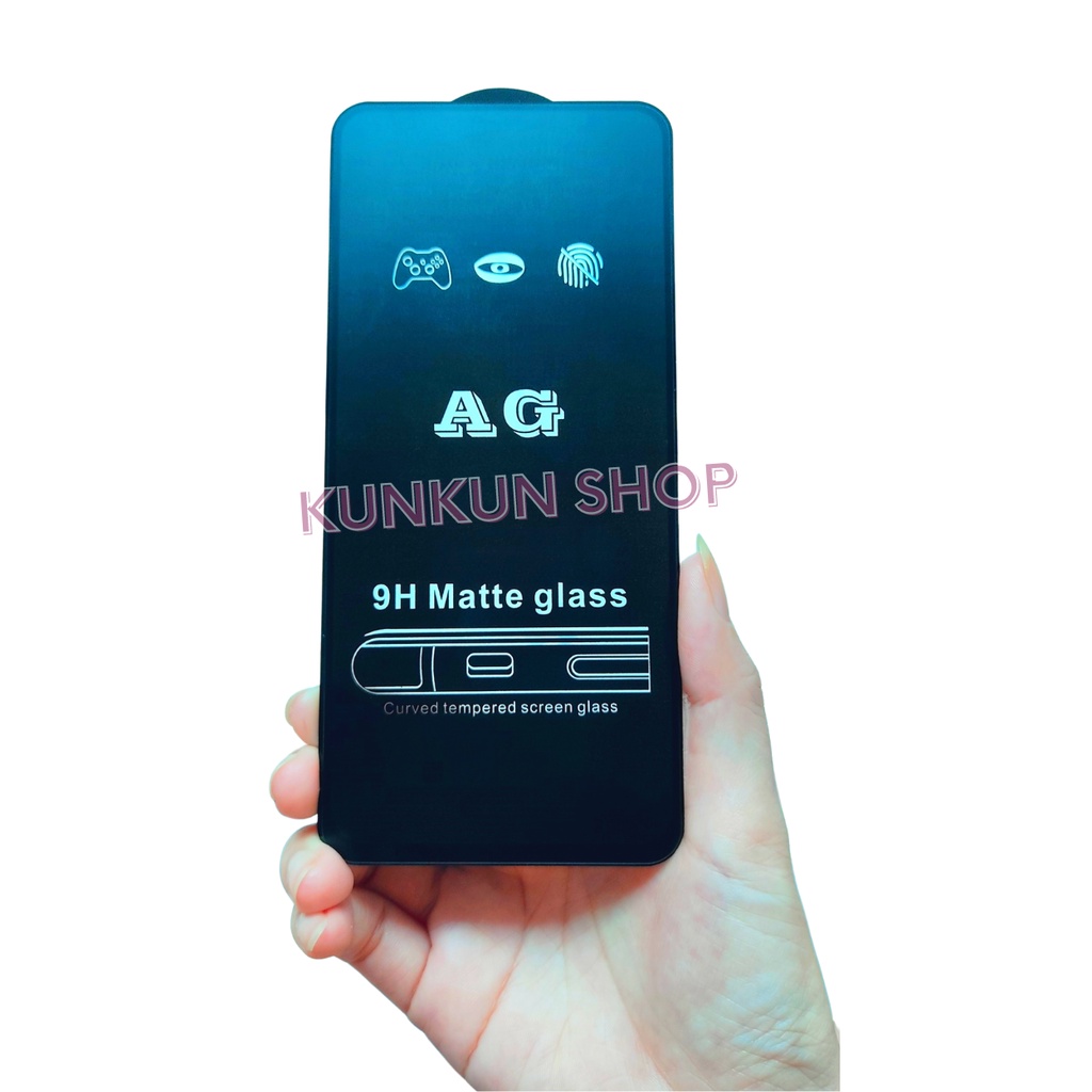 [AG Chống vân tay] Kính Cường Lực Redmi K20/K30/K30PRO/K40/K40 PRO 5G - Full màn -Nhám chống mồ hôi tay - Vuốt siêu mượt