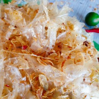 1kg Bánh tráng trộn sate tắc hành phi