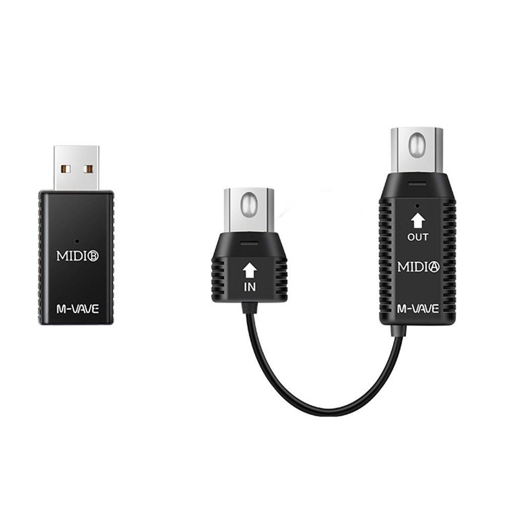 CHOOKEY Dây Cáp Truyền Tín Hiệu MIDI Sang USB Mini Hỗ Trợ Hệ Thống Wins