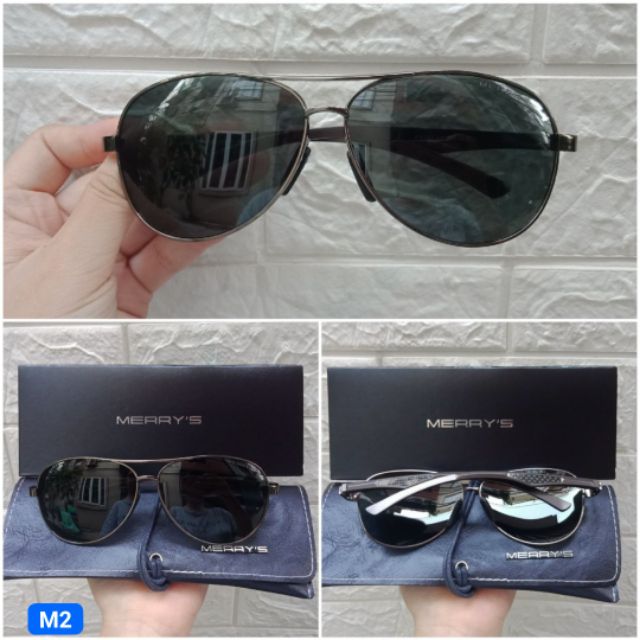 Kính phân cực Merry's M2 full box, hàng chuẩn auth, có mail mua hàng chính hãng