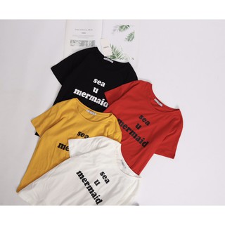 Áo thun Pull&Bear 4 màu in chữ