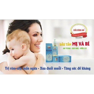 sữa tắm mẹ và bé cầu bình an