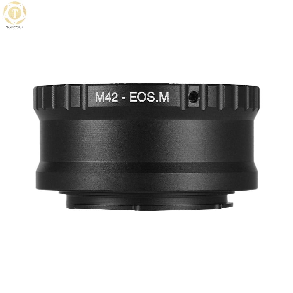 Ngàm Chuyển Đổi Ống Kính M42-Eos M Cho Máy Ảnh Canon Eos M M2 M3 M5 M6 M10 M50 M100