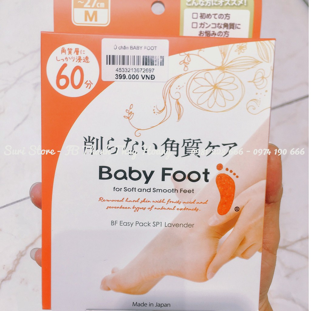 Ủ chân BABY FOOT