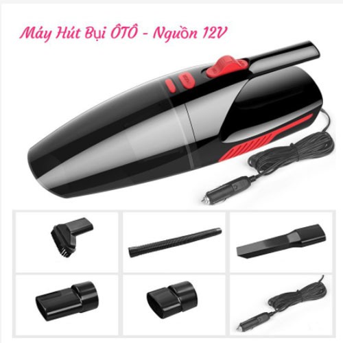 Máy Hút Bụi Cầm Tay Mini Không Dây và Có Dây Cho Ô Tô và Gia Đình