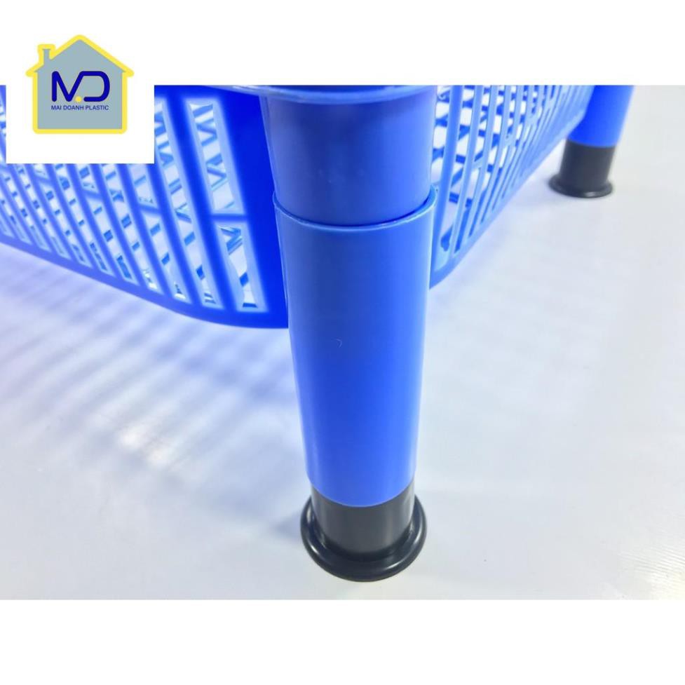(hot) Trạn (Kệ) Bát 3 Tầng Nhựa Việt Nhật - Kèm Ống Đũa - Chất lượng tốt, giá siêu rẻ