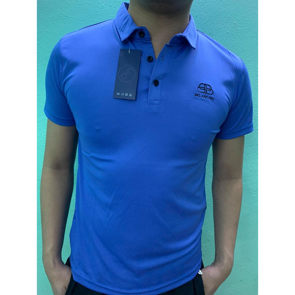 Áo Polo Nam Cổ Bẻ Chất Vải Cá Sấu Cotton Tay Lỡ | BigBuy360 - bigbuy360.vn