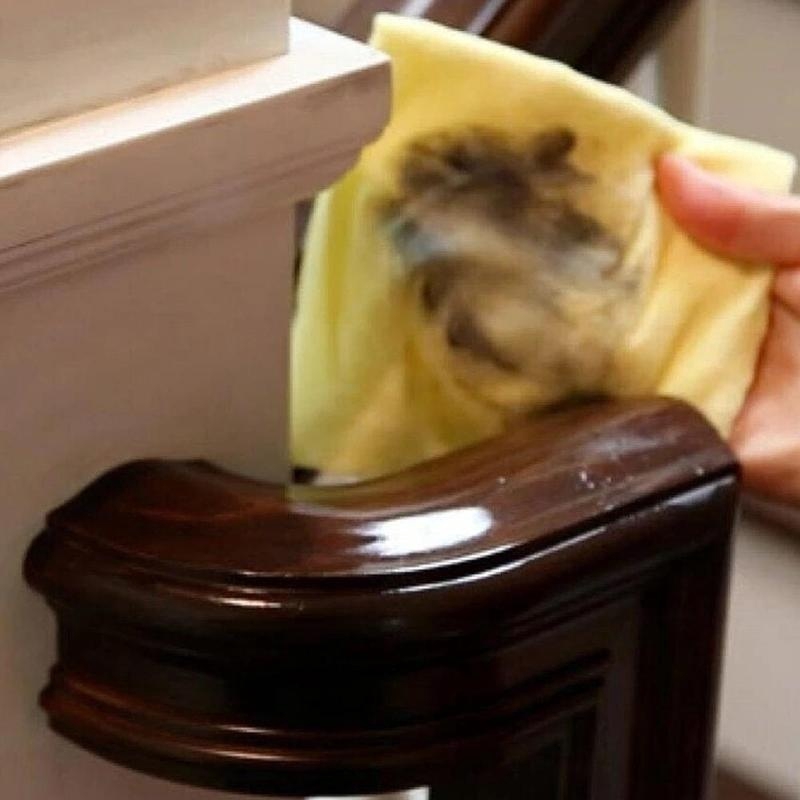 Set 1/3 Sáp Ong Đánh Bóng Đồ Gỗ Tự Nhiên Đi Kèm Vải Lau