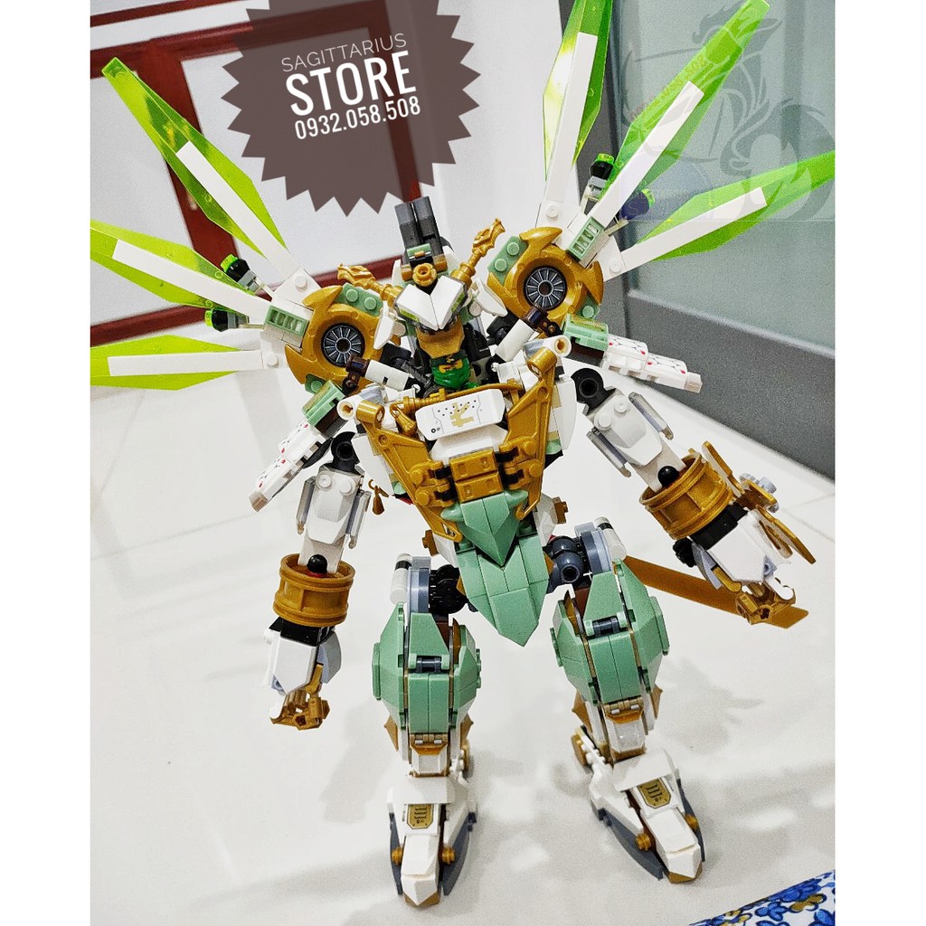 Bộ LEGO Lari 11331 Lắp Ráp Robot Merch Samurai Của Lloyd