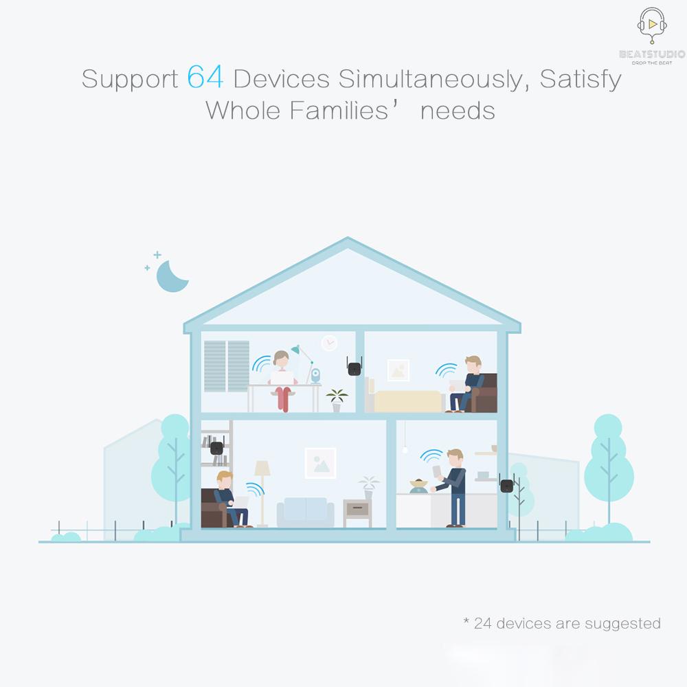 Bộ Khuếch Đại Tín Hiệu Wifi Xiaomi 300mbps 2.4g 2x2 Dbi | BigBuy360 - bigbuy360.vn